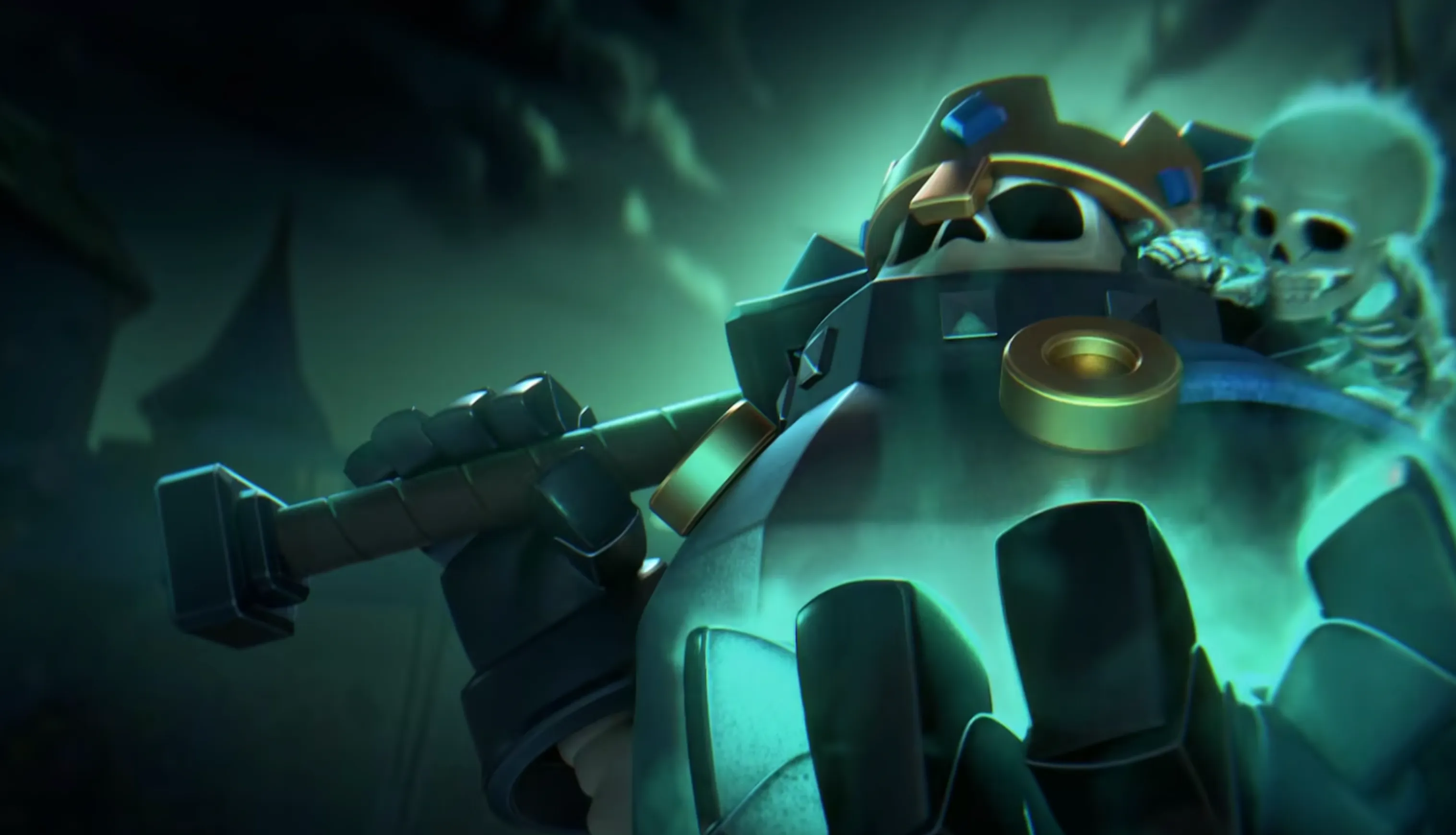 Skeletons clash royale card